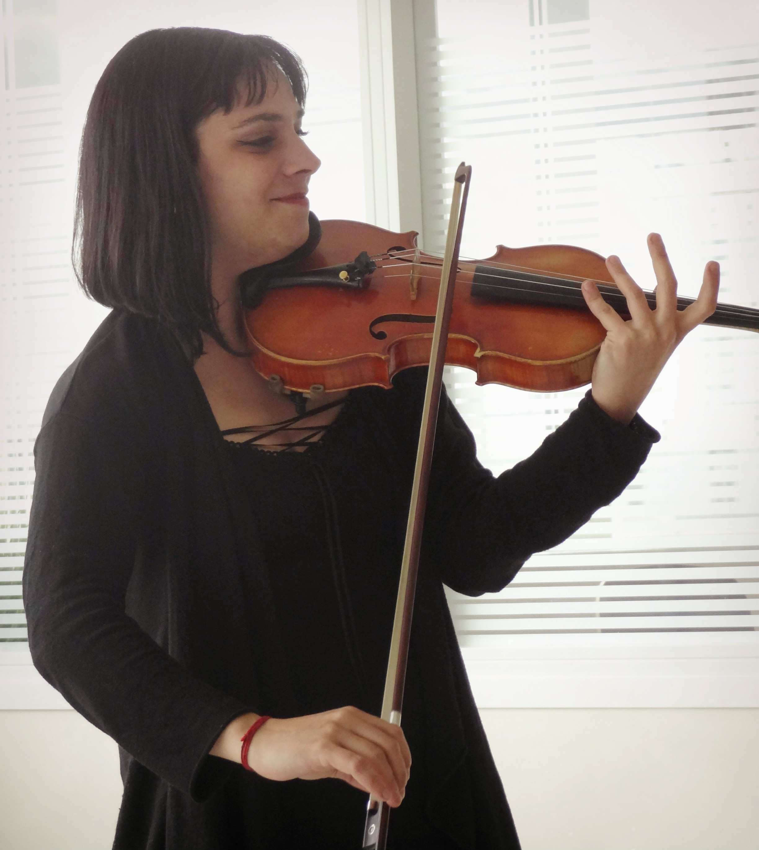Manon Grandjean, violoniste de l'ODB