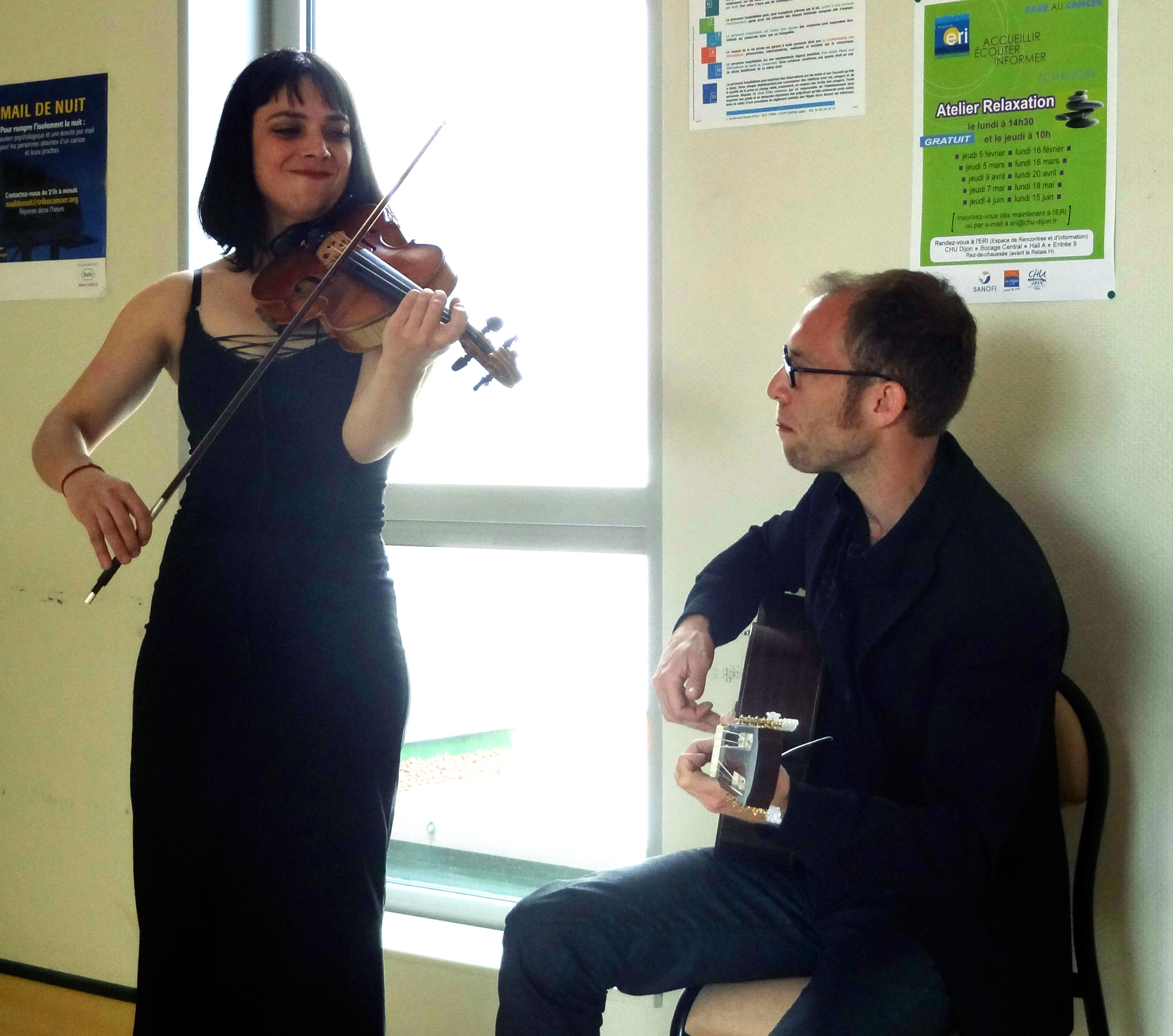 Manon Grandjean et Jérôme Boudard