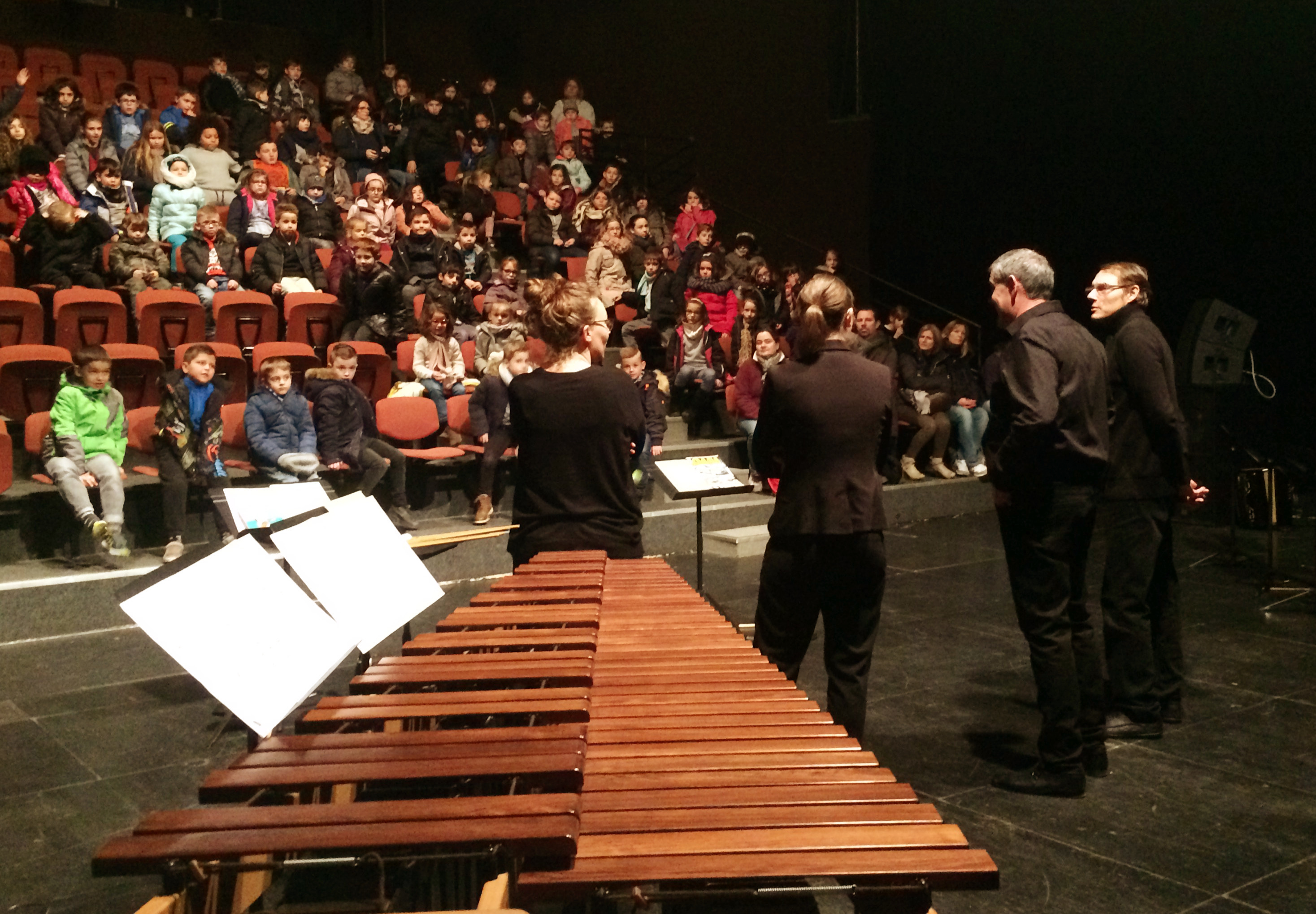 Ateliers percussions avec l'Orchestre Dijon Bourgogne © photos ODB