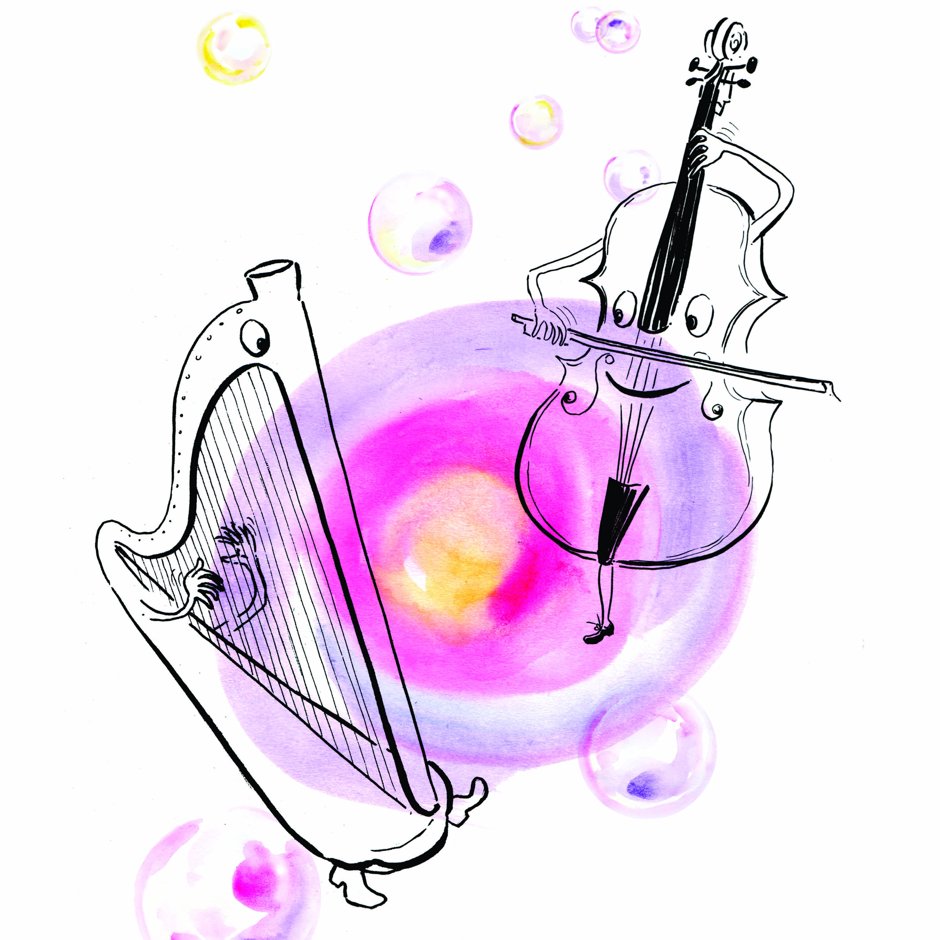 Concert pour petites oreilles © Emmanuelle Ayrton Illustration