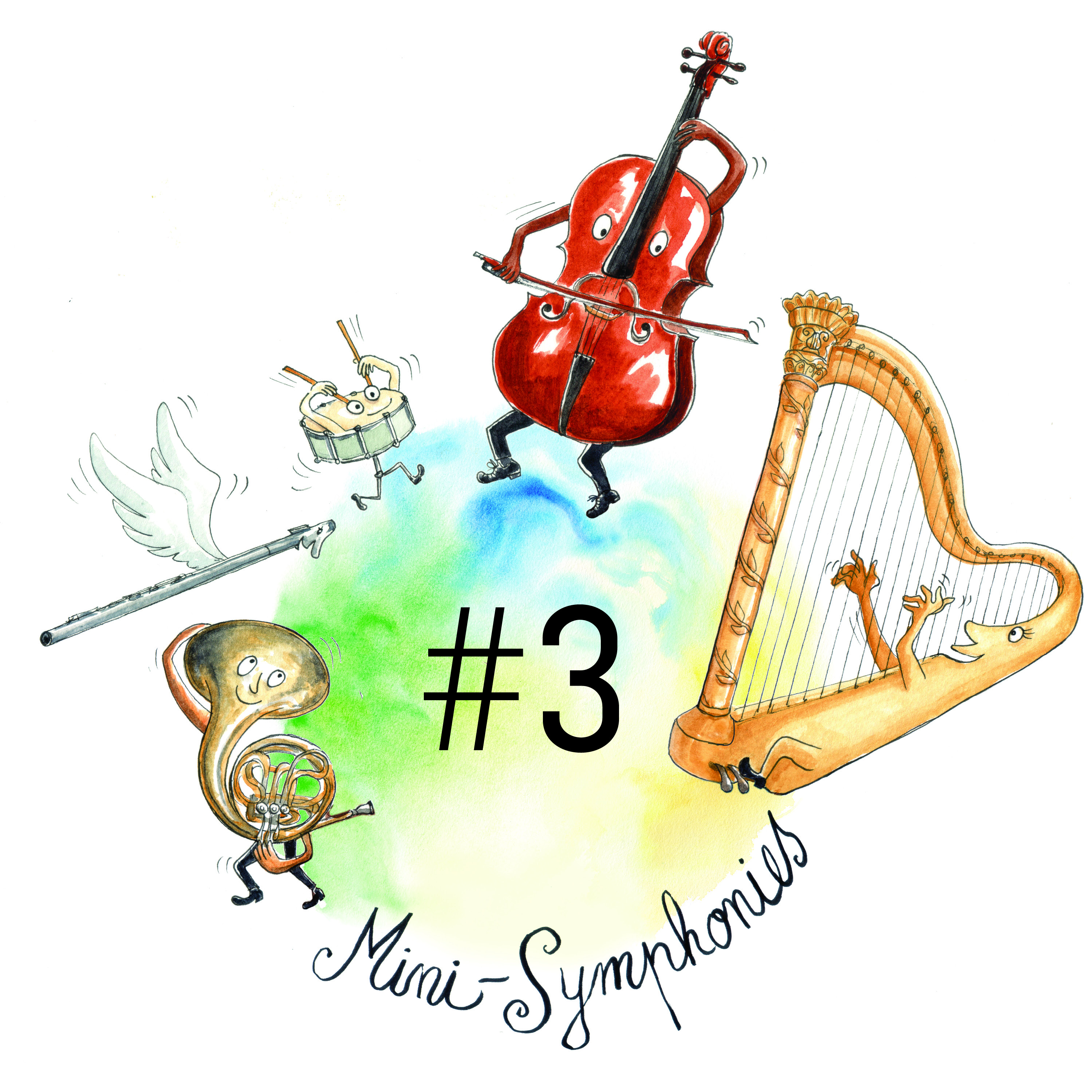 Mini-symphonie © Emmanuelle Ayrton illustration