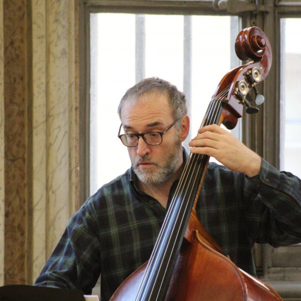 Quintette avec contrebasse, séances scolaires - crédit Louise Potot