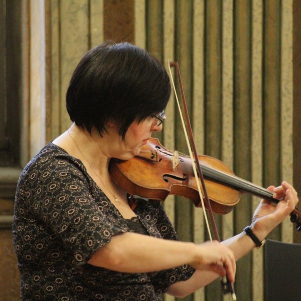 Quintette avec contrebasse, séances scolaires - crédit Louise Potot