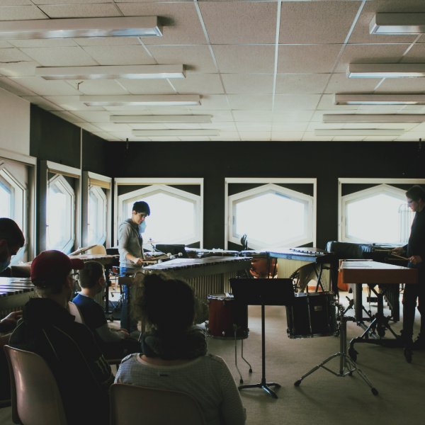 Projet percussions CHU © Louise Potot / Orchestre Dijon Bourgogne