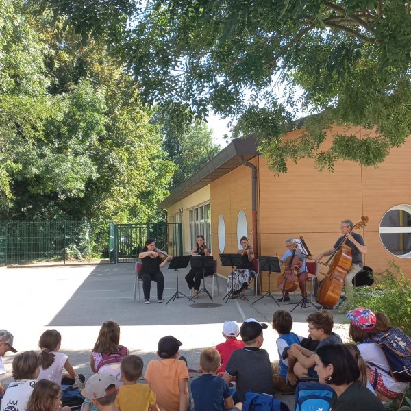 La rentrée en musique - École de Clénay © Orchestre Dijon Bourgogne