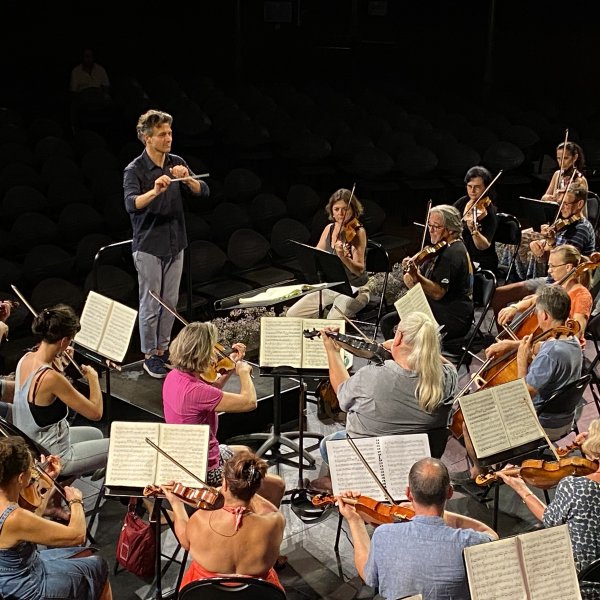 9ème Beethoven Besançon - répétition © Orchestre Dijon Bourgogne