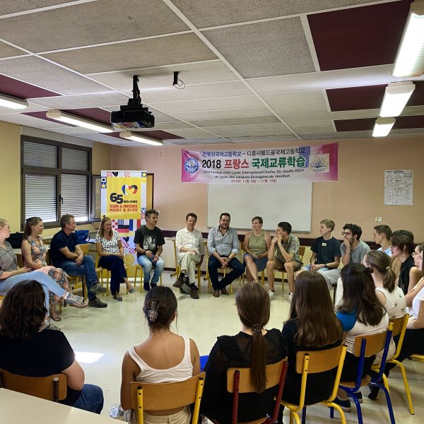 Rencontre au Lycée Charles de Gaulle © Orchestre Dijon Bourgogne