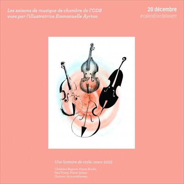 Calendrier de l'Avent ODB / Illustration © Emmanuelle Ayrton