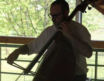 Pierre Boufil, contrebasse de l'ODB