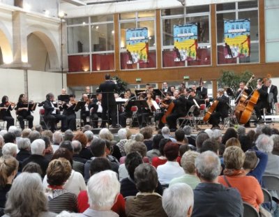 L'ODB en concert sous la Grande Halle de Beaune