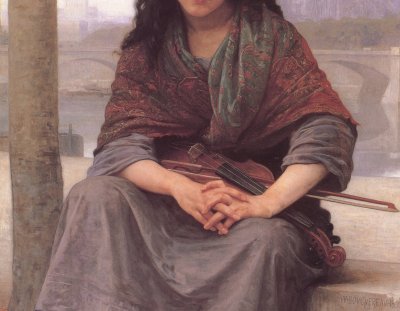 William-Adolphe Bouguereau - The Bohemian