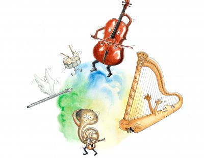 Mini Symphonie © Emmanuelle Ayrton Illustration