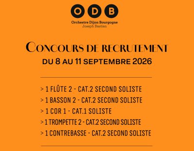 © Orchestre Dijon Bourgogne