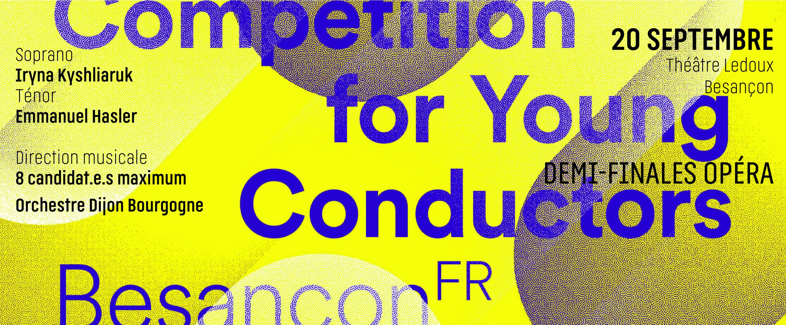 Visuel © Concours international de jeunes chefs d'orchestre de Besançon