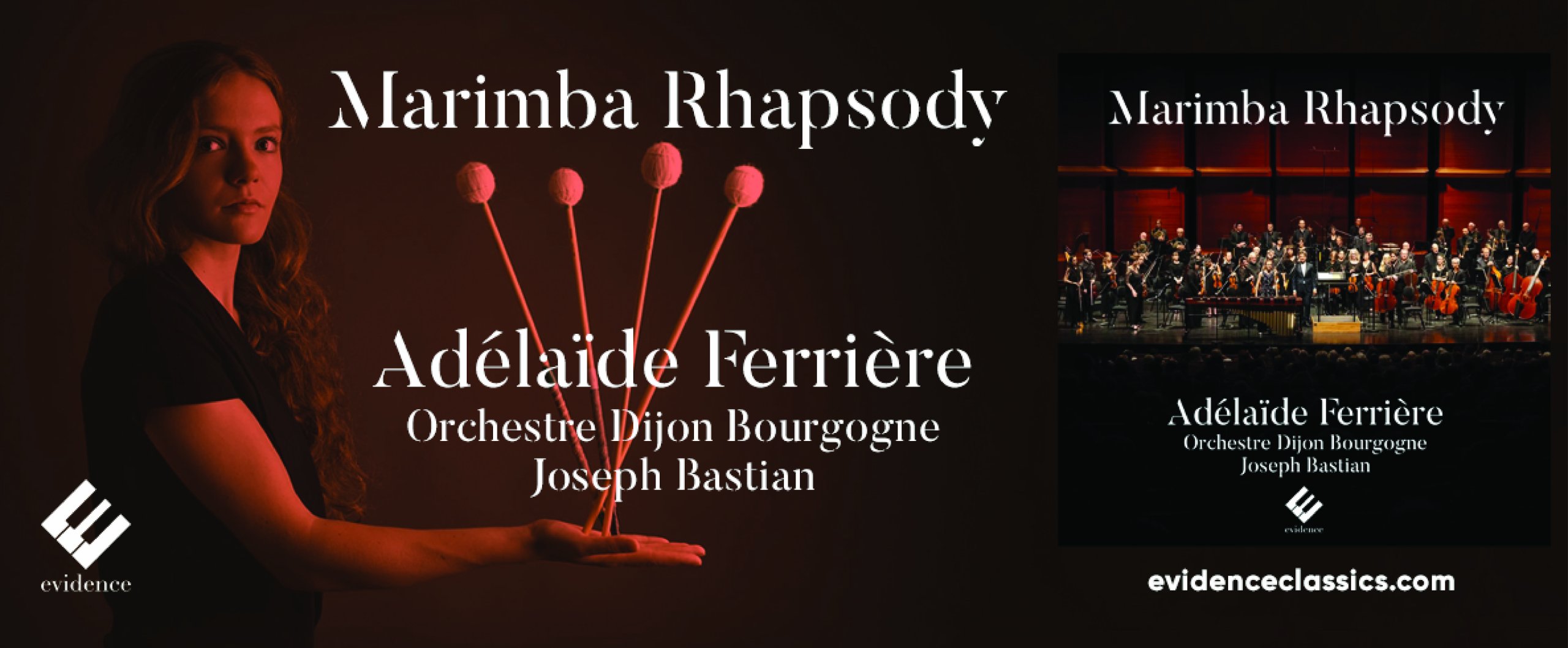 Adélaïde Ferrière - Orchestre Dijon Bourgogne - Joseph Bastian © Evidence / Little Tribeca